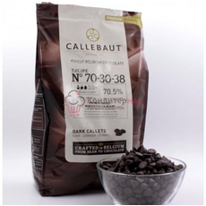 Шоколад Strong Горький 70,5% 3 капли 500 г. Callebaut