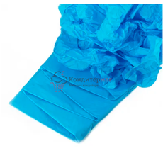 Бумага тишью Голубая 50x66 см. 10 листов
