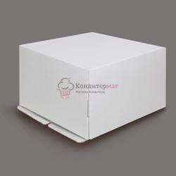 Упаковка для торта 4,5 кг. 40х40х20 см. Белая 1
