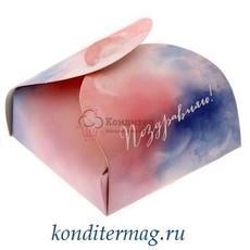 Упаковка для конфет Акварель мини 7х7 см.