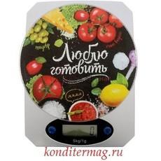 Весы кухонные электронные Люблю готовить до 5 кг.