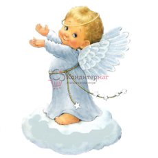 Вафельная картинка Ангел 2