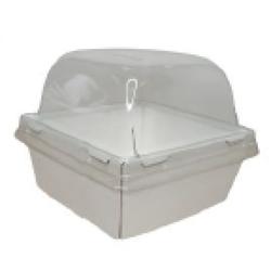 Коробка для сладостей 15х15х9 см. с купольной крышкой Smart Pack 900-W 1