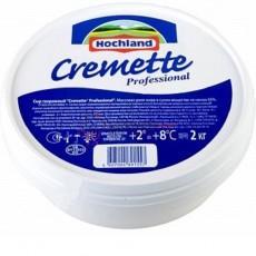 Творожный сыр Креметте 65% 2 кг. Hochland