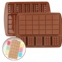 Форма для шоколада Плитка микс 6 в 1 силикон 1