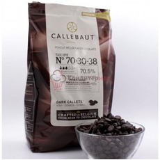 Шоколад Горький 70,5% 3 капли 100 г. Strong Callebaut 70-30-38-RT-U71