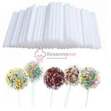 Палочки для леденцов 10 см. 100 шт. пластик
