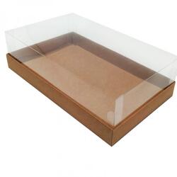 Коробка для зефира 25х15х7 см. пл/кр. Fupeco 1