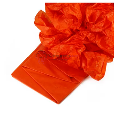 Бумага тишью Оранжевая 50x66 см. 10 листов