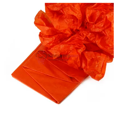 Бумага тишью Оранжевая 50x66 см. 10 листов