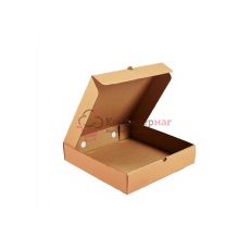 Коробка для пирога 28х28х7 см. бурая Fupeco
