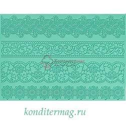 Коврик для кружев Восхищение 37,5х26,5 см. 1