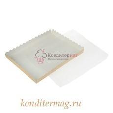 Коробка для пряников 23,5х30х3 см. Крафт пл/крышка