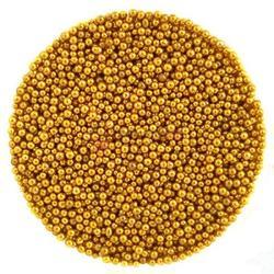 Шарики сахарные золото 1 мм. 50 г. Tortora 1