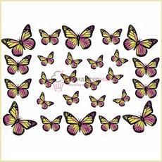 Вафельная картинка Бабочки