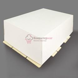 Упаковка для торта 7,5 кг. 60х40х20 см. Белая 1