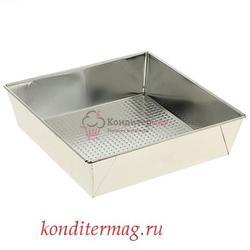Форма для выпечки Квадрат 24х6 см. жесть 1