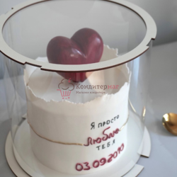 Коробка Тубус для торта из ЛХДФ, Д 16 В 15 см