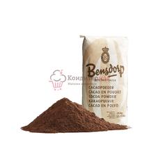 Какао-порошок Bensdorp Алкализованный Темно-коричневый 22-24% , 300 гр