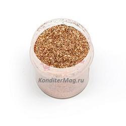 Блестки кондитерские Бронза 10 г. 30044 1