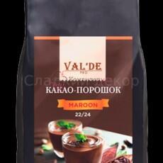 Какао-порошок Valde 22-24%, алкализованный, 500 гр.