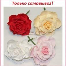 Украшение сахарное Роза 7 см. 1 шт.