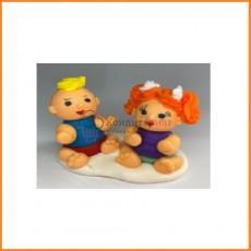 Фигурка сахарная Пупсики 4,5х6 см.