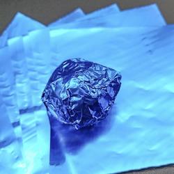 Фольга оберточная для конфет Синяя 10х10 см. 100 шт. 1