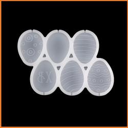 Форма для леденцов топпер Пасхальные яйца 14х10 см. силикон 1