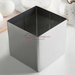 Форма для выпечки и выкладки Квадрат 10х10х10 см. Никис 1