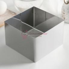 Квадрат для выпечки 12х8 см. Никис