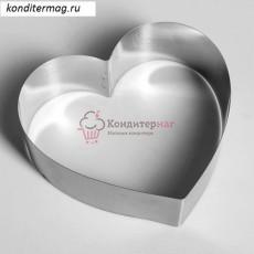 Форма для выпечки и выкладки Сердце 20х20х6,5 см.