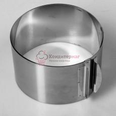 Раздвижное Кольцо 15-29 см. h-10 см. толщ. 1 мм. Аиси