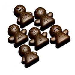 Форма для шоколада Изи-шок Человечки Silikomart 2