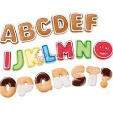 Формочка для печенья Азбука 34 шт. Delicia