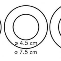 Формочка для пряников Круг 6 размеров пластик Tescoma 4
