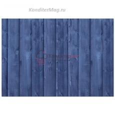 Фотофон Синие доски 70х100 см. бумага 130 г.