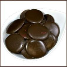 Глазурь конд. Шокомилк Темный шоколад №77 17% какао 200 г. диски