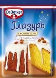 Глазурь кондитерская сахарная Белая Dr.Oetker 100 г. 1