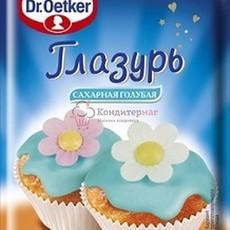 Глазурь Dr. Oetker Голубая 100 г.