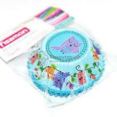 Форма бумажная 50х32 мм. 50 шт. Сова Fissman