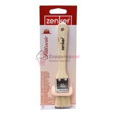 Кисть кулинарная zenker 18 см.  дерево