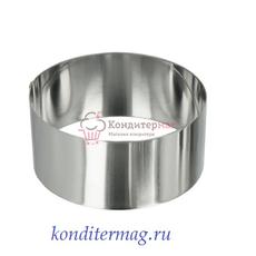 Кольцо для выпечки h-12х16 см. особо прочная сталь Аиси