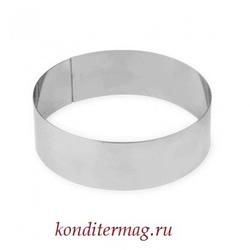 Кольцо для выпечки h-10х22 см. особо прочная сталь Аиси 1