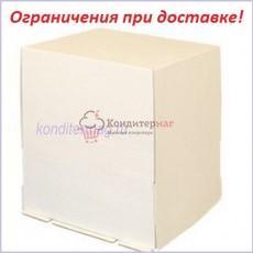 Коробка для торта 30х30х35 см. Белая