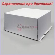 Коробка для торта 35х40х20 см. Белая