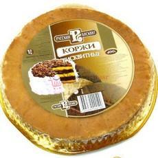 Коржи Русский бисквит светлые 400 г.