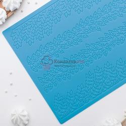 Коврик для кружев Листики 38х28 см. 1