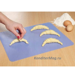 Коврик силиконовый 38х28 см. Пекарь 0084 1