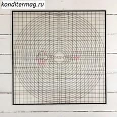 Коврик для выпечки 50х50 см. с разметкой